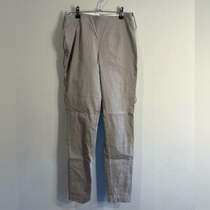 Calvin Klein Light Grey Cropped Slacks - Size 4